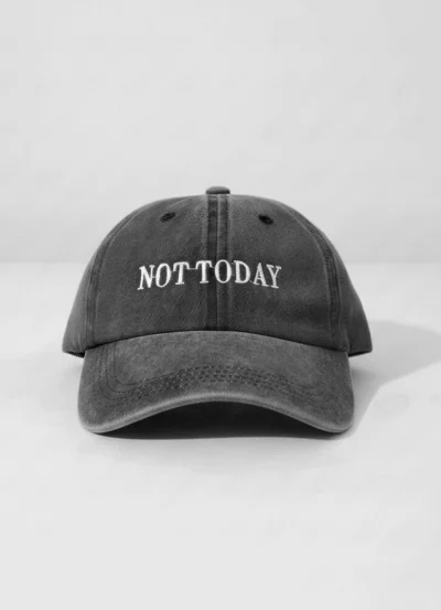 Not Today - Cap (black)