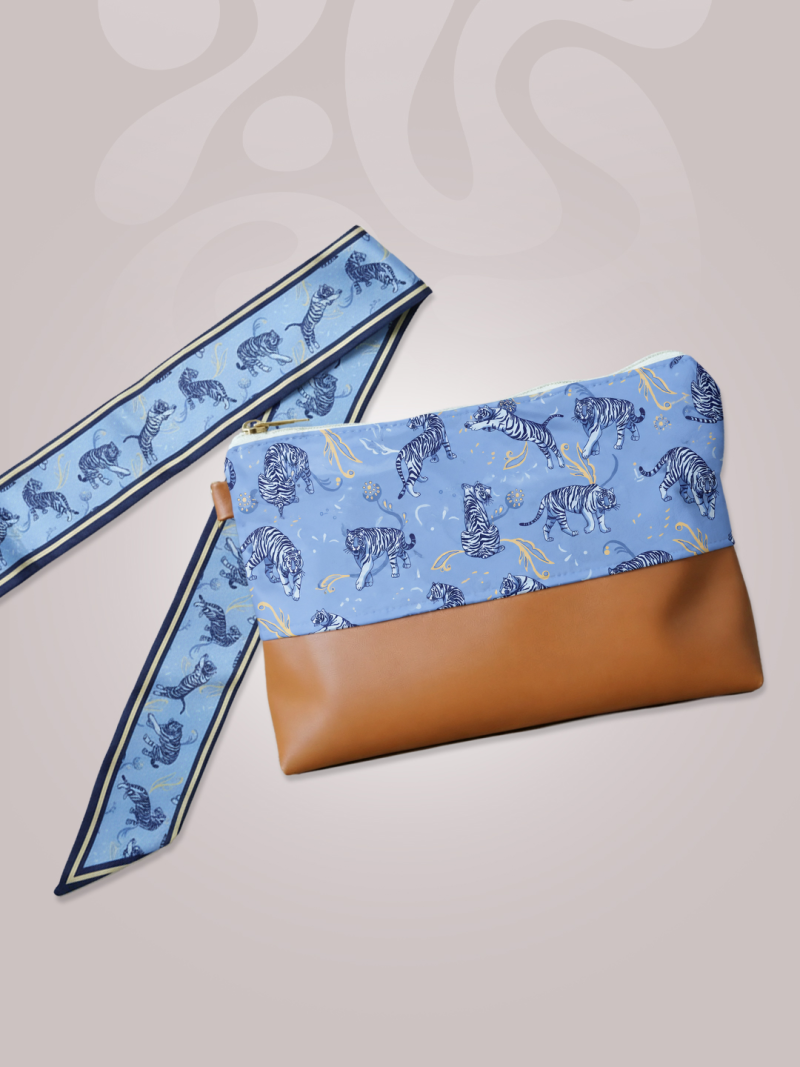 Tiger Pouch – Makeup Mini Bag