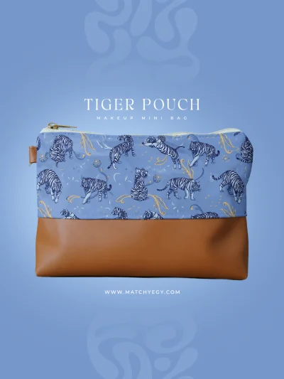 Tiger Pouch – Makeup Mini Bag