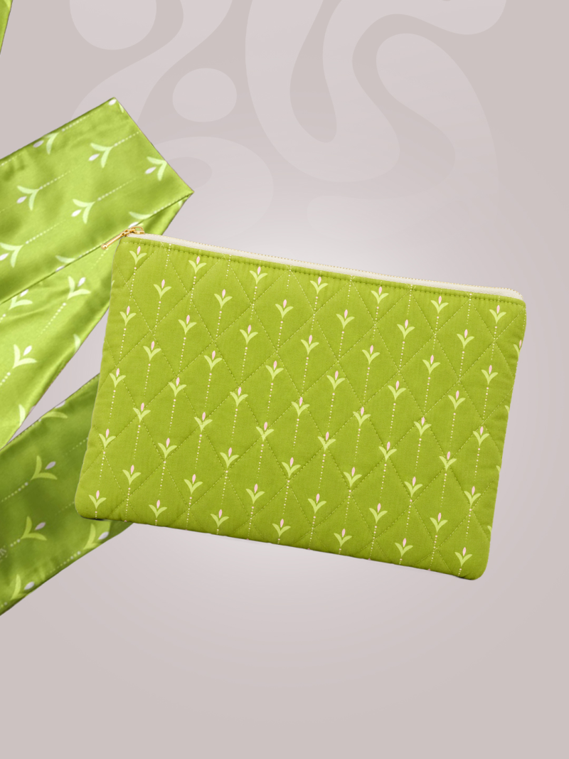 Lotus Pouch – Makeup Mini Bag