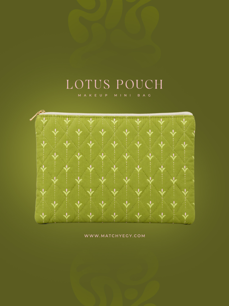 Lotus Pouch – Makeup Mini Bag