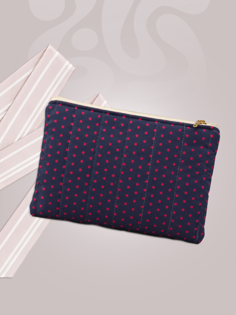 Polka Pouch – Makeup Mini Bag