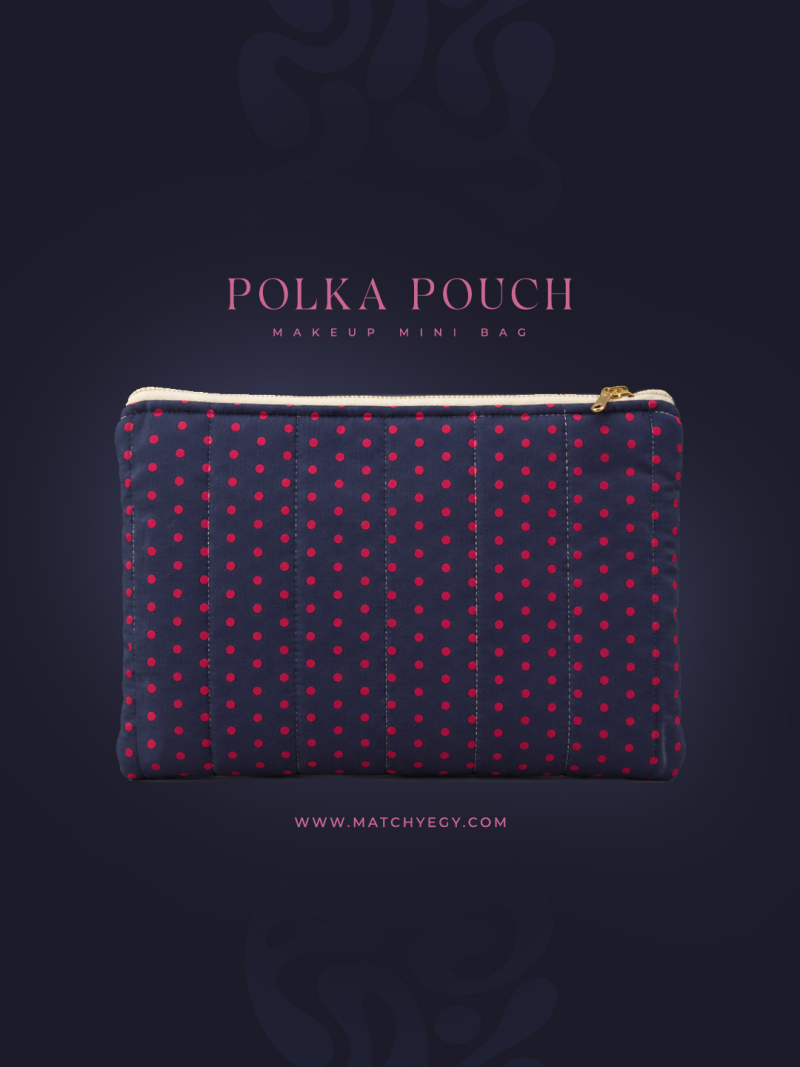 Polka Pouch – Makeup Mini Bag