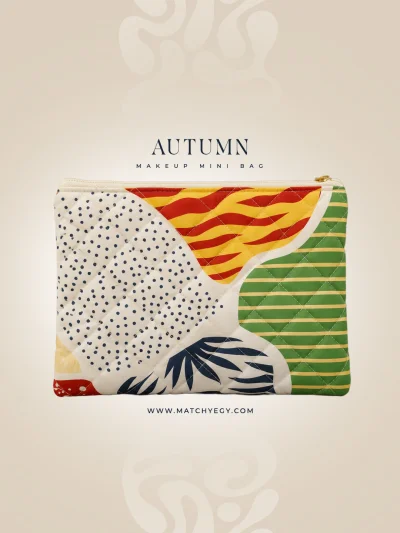 Autumn Pouch – Makeup Mini Bag