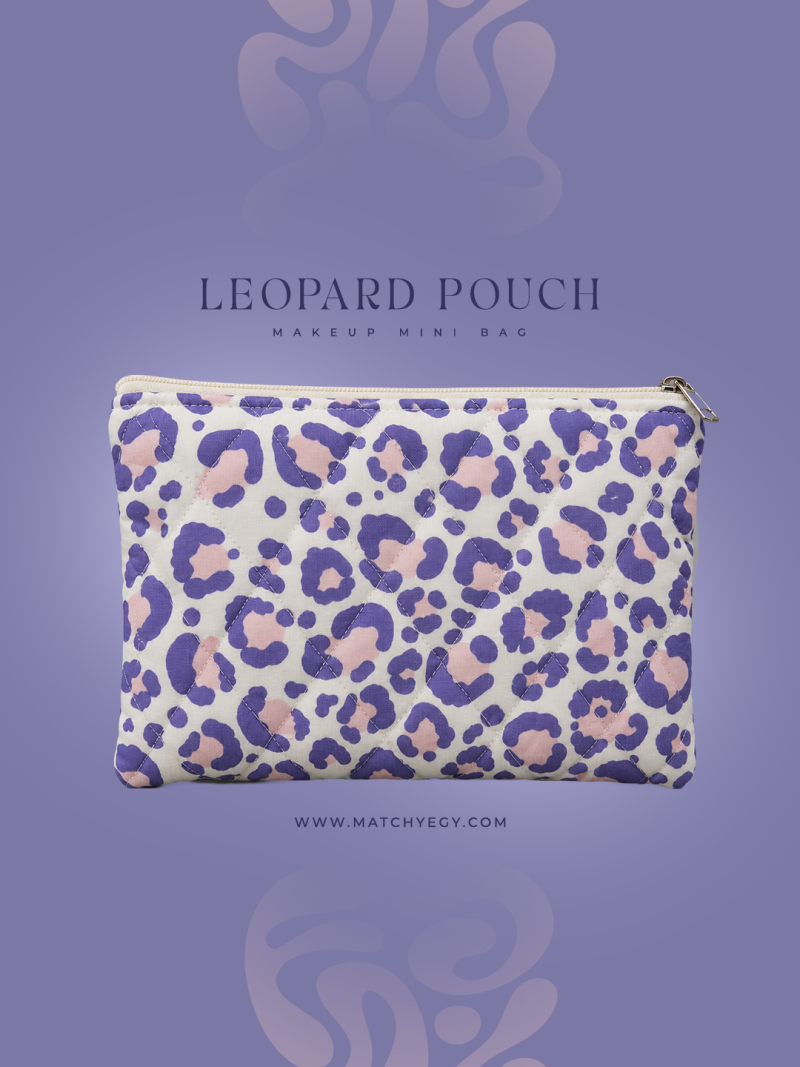 Leopard Pouch – Makeup Mini Bag